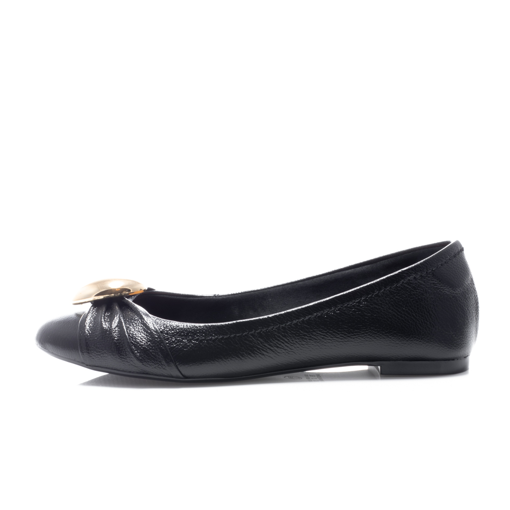 Sapatilha Couro Preto