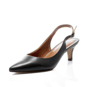 Scarpin Couro Verde