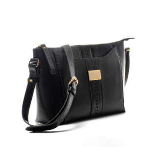 Bolsa Couro Preto