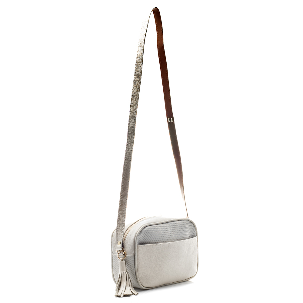 Bolsa Couro Off White